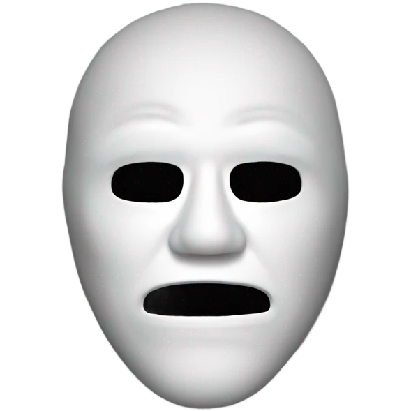 scary movie mask emoji