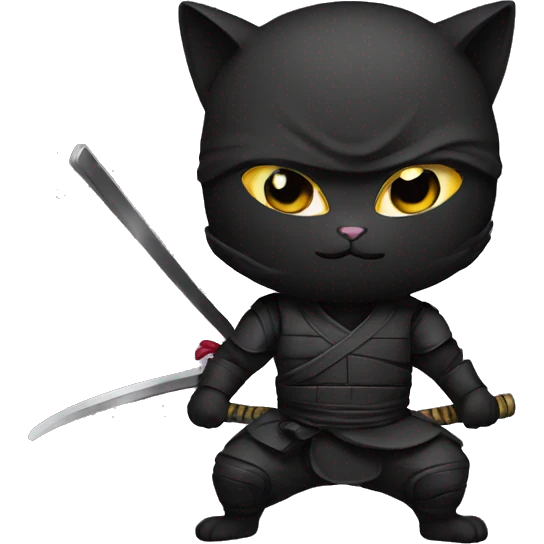 cat ninja  emoji