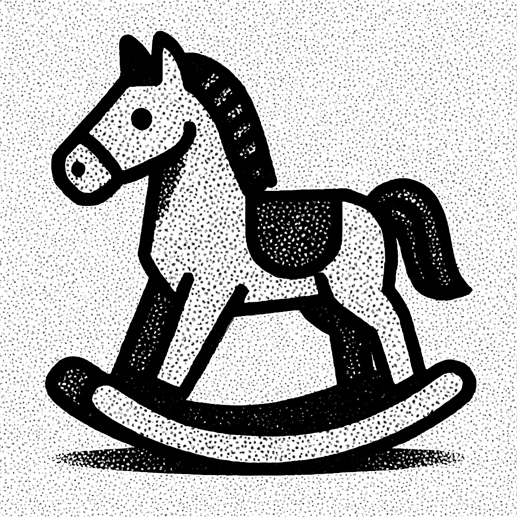 rocking horse emoji