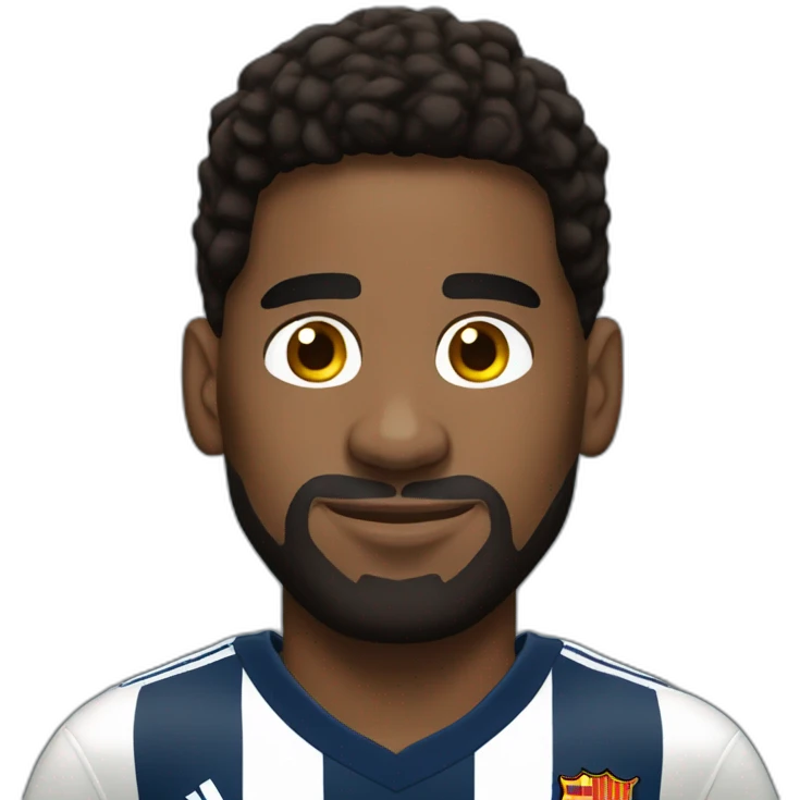 Leo messi black men emoji