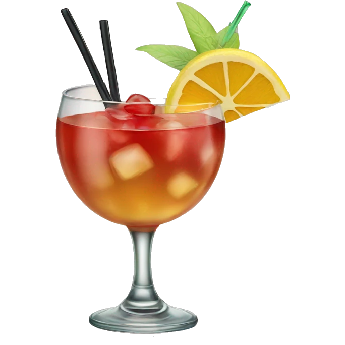 Cocktail drink  emoji
