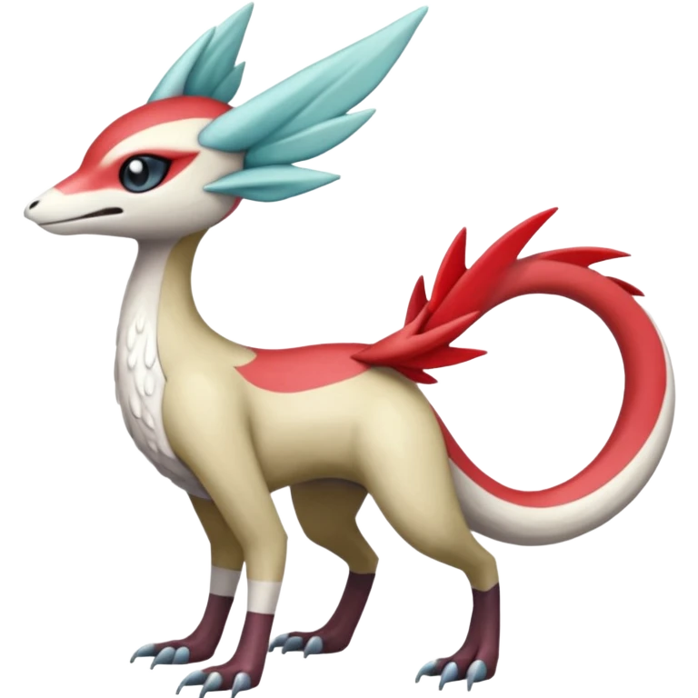 Meloetta-Sergal-Trico-Cresselia-Latias-Palkia-hybrid-fusion-Fakémon-creature, full body emoji