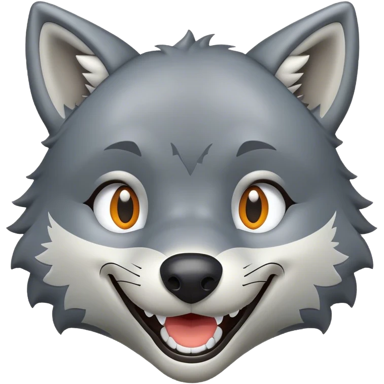 волк из мультика ну погоди emoji
