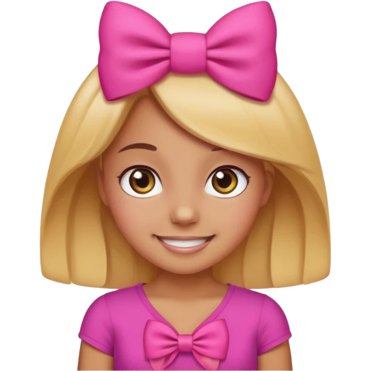 A baddie girl giving cute vibes but don't make it look like more of a human emoji more of a emoji a regular emoji emoji