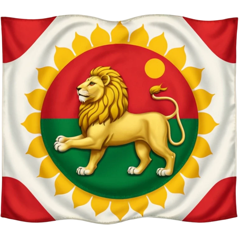 Old iran flag emoji emoji