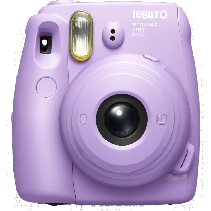 Light Purple Instax Mini Camera  emoji