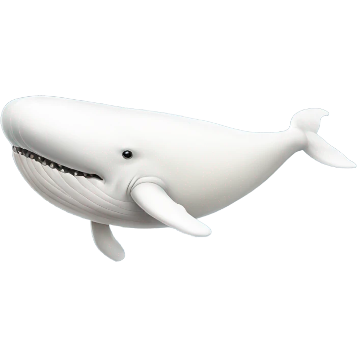 white whale , underside emoji