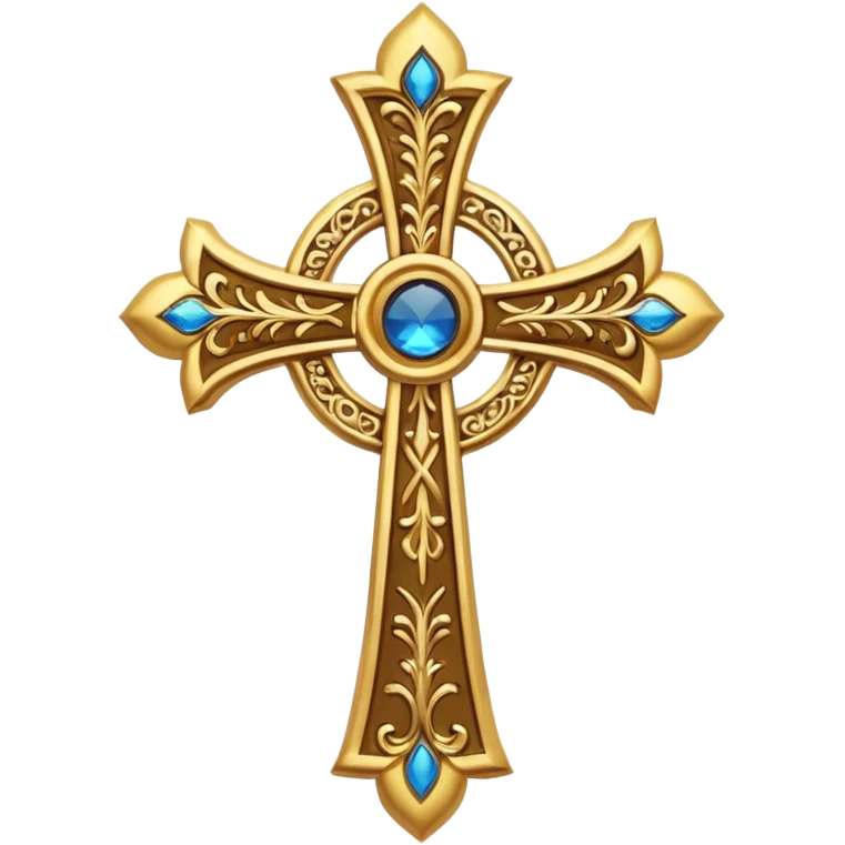 Maronite cross emoji