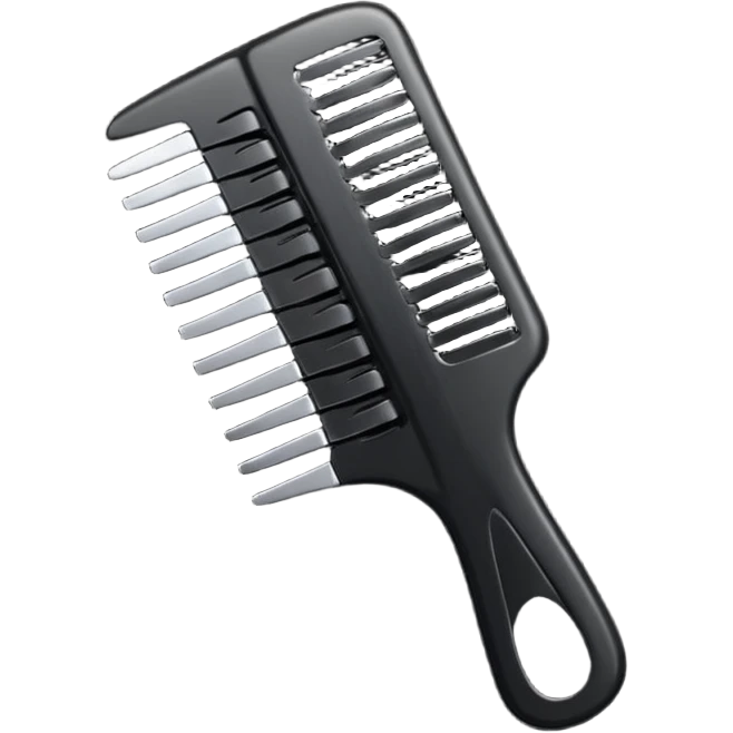 hair comb emoji