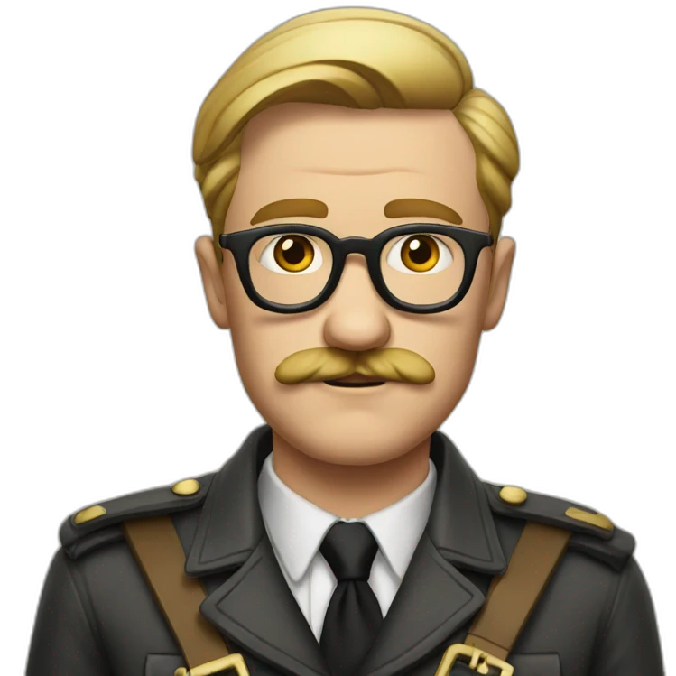 Adolf Hipster emoji