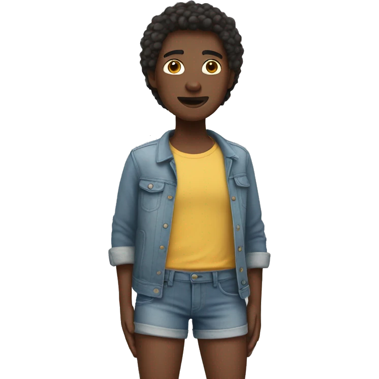 person with shorts emoji