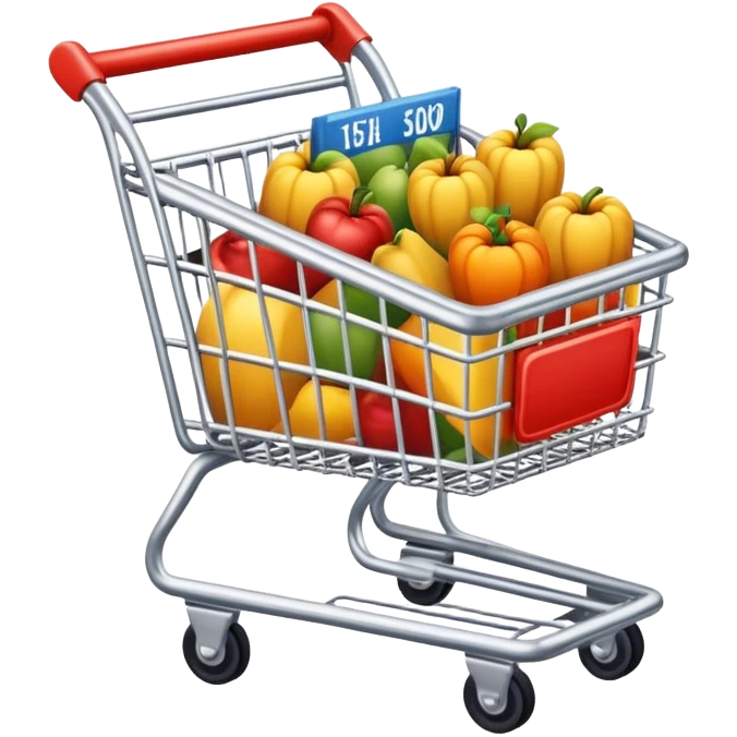 marketplace shopping cart emoji