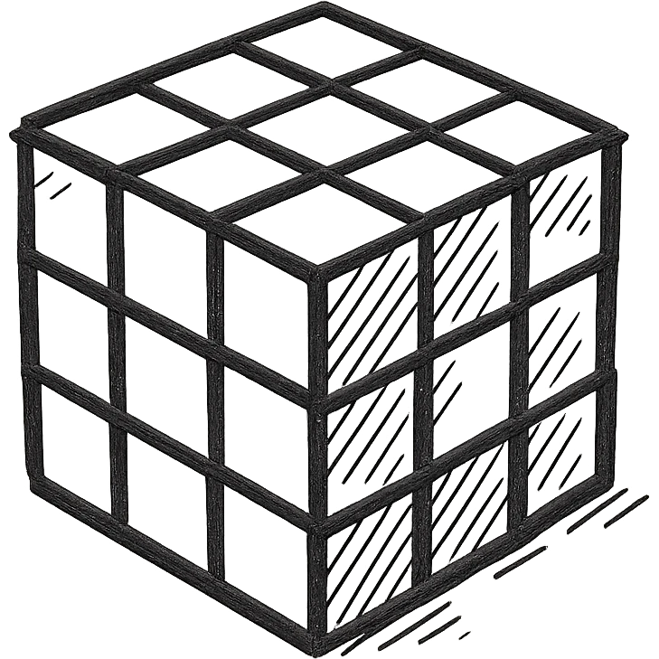 Rubik's Cube emoji