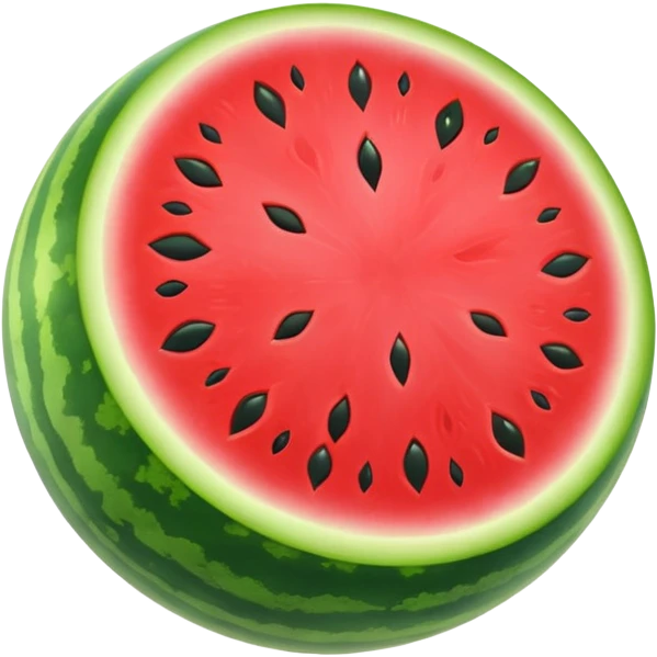flying watermelon  emoji
