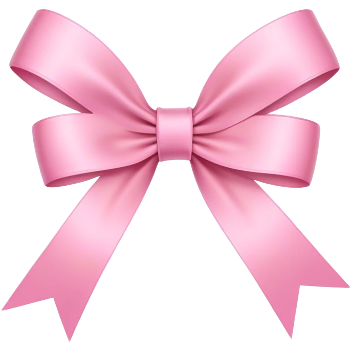 Super ultra-thin and stretched ribbon bow, as narrow as possible, single loop, no extra loops, no fluffy or rounded shapes, only one long and sleek ribbon, delicate, minimalist, NO DOUBLE LOOPS, NO THICKNESS, ONLY A SINGLE SLIM LINE pink emoji