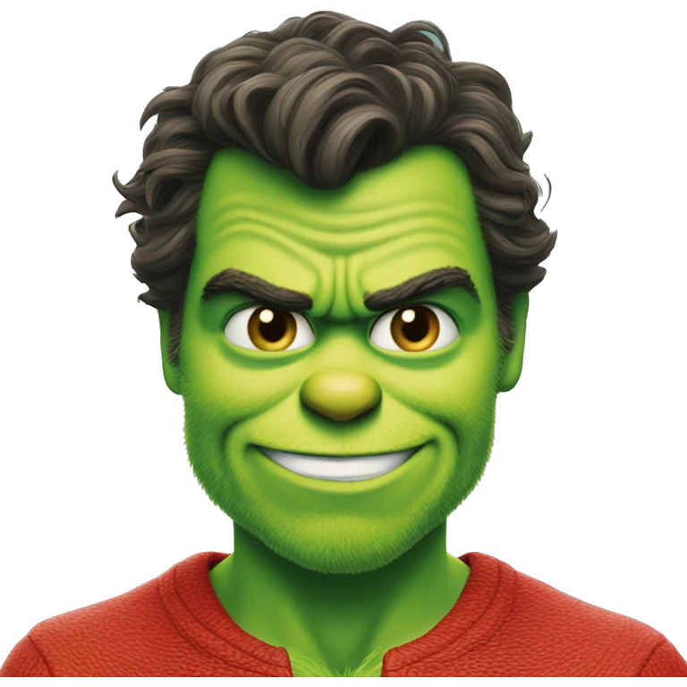 henry cavill as grinch emoji