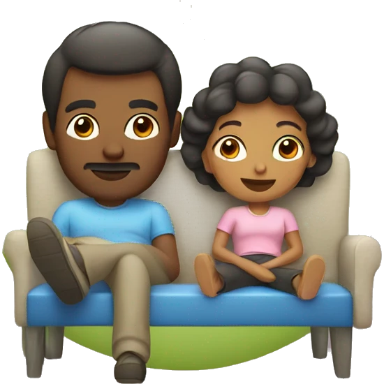 parents relaxing emoji