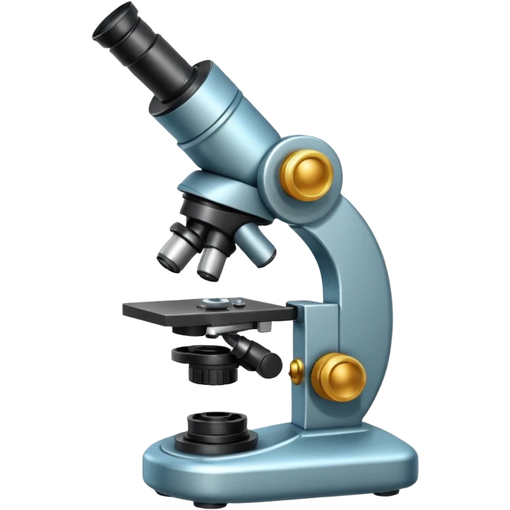 The microscope emoji