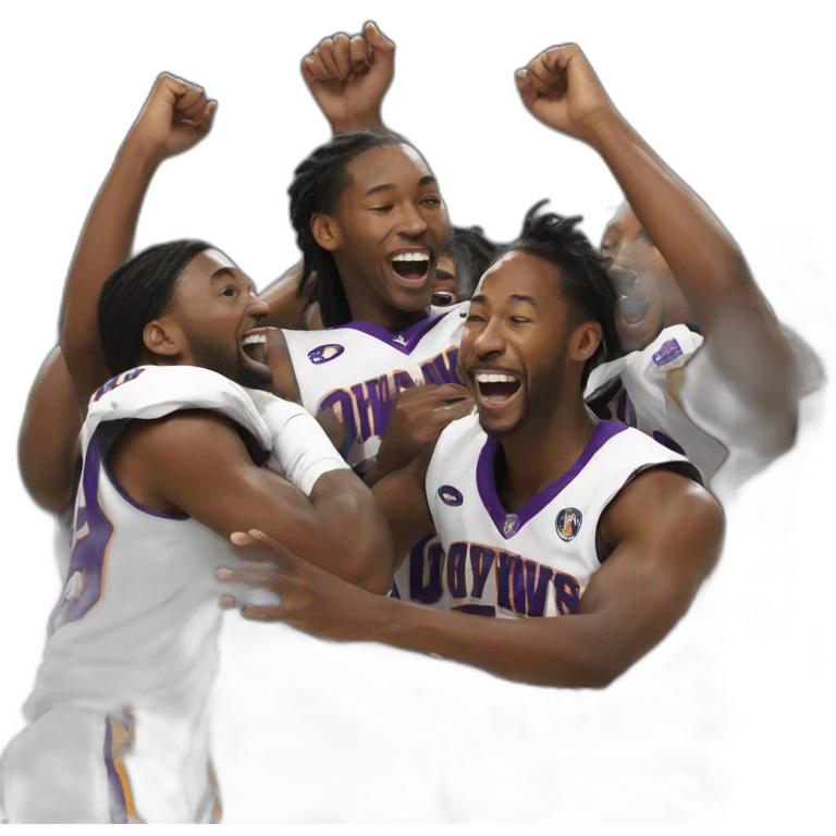 team celebrating emoji