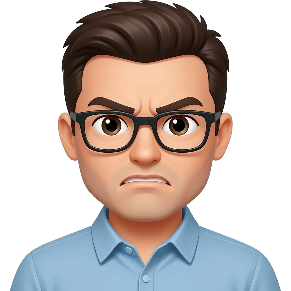 Angry or Frustrated emoji