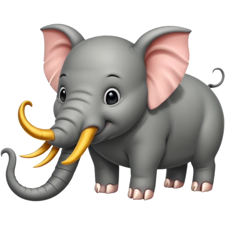 Pig, elephant, scorpion combination animal emoji