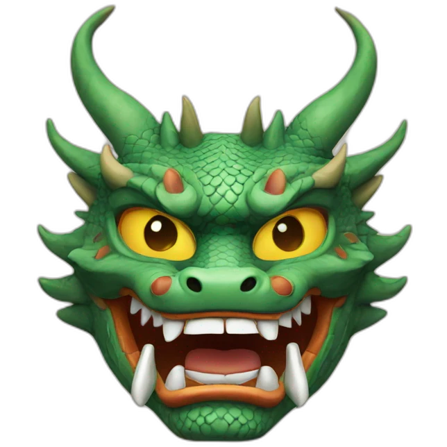 dragon japanese mask emoji