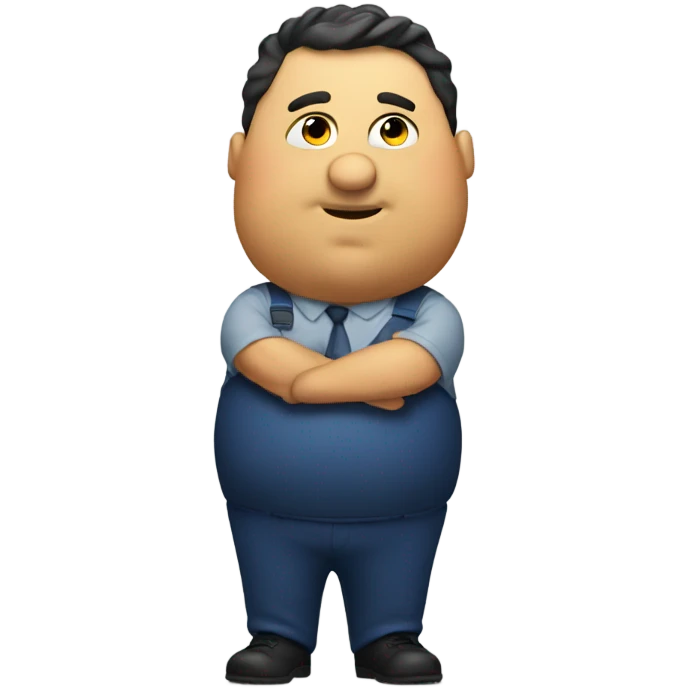 fat post man  emoji