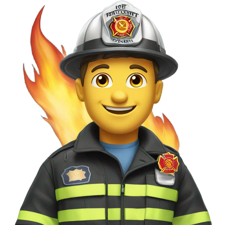 Congratulations Lt. fire department  emoji