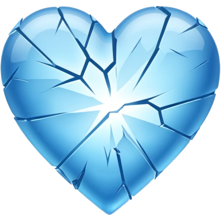 icey cold heart emoji