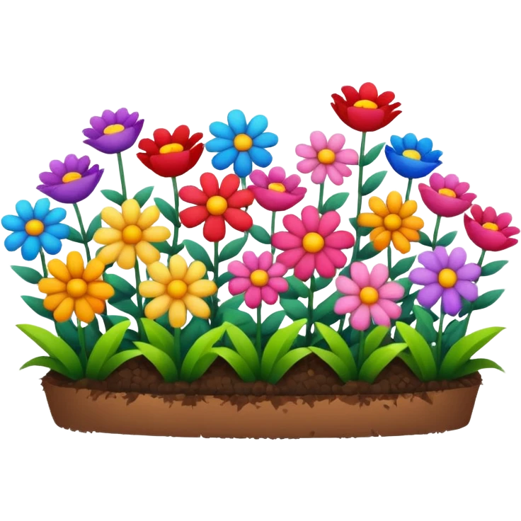 Молодая клумбочка emoji