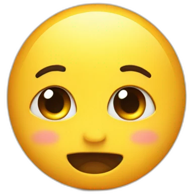 emojy of feeling cuteness emoji