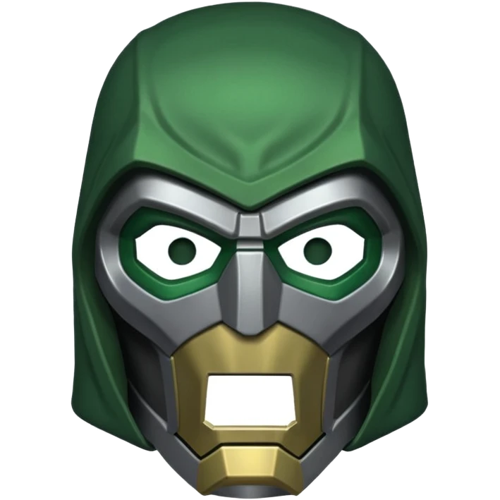Doctor doom mask emoji