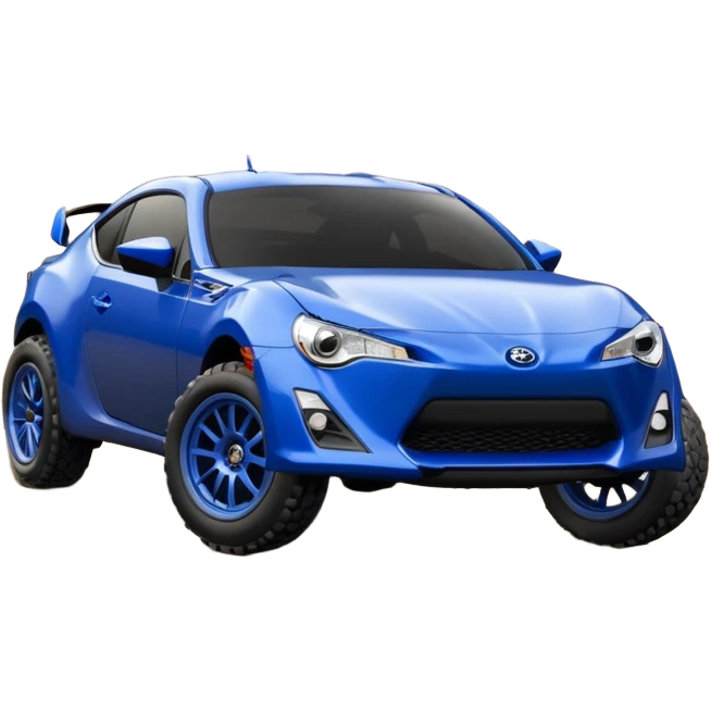 Ultramarine 2013 Off road 4wd monster scion fr-s silver wheels  emoji
