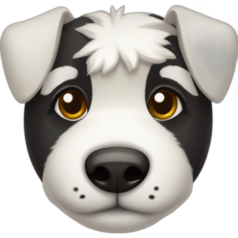 Perro westie oso panda emoji