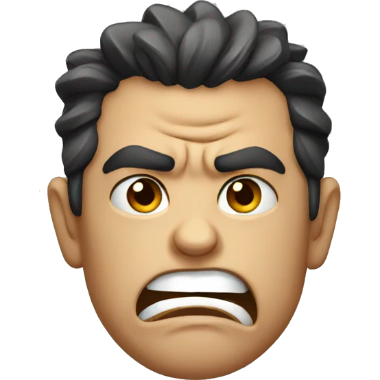 Angry emoji