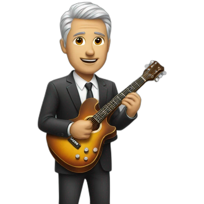 guitarist senior director emoji