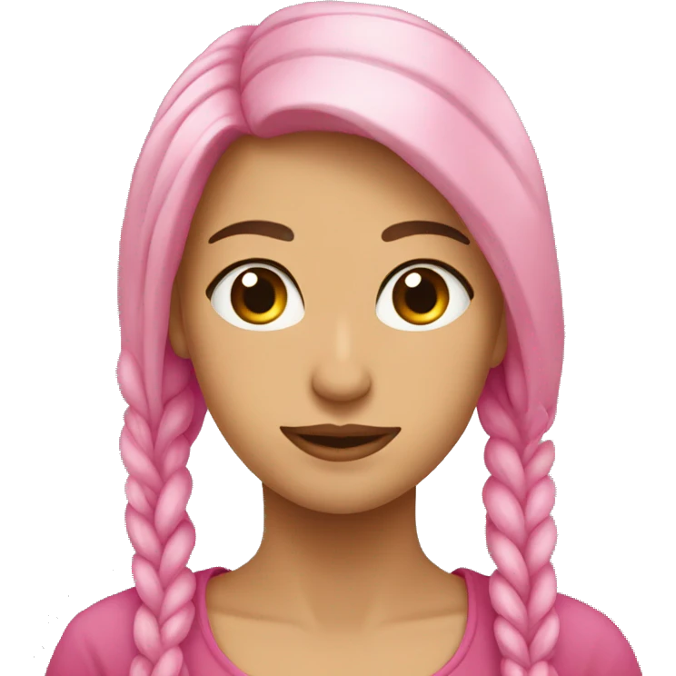 Lazo rosa emoji