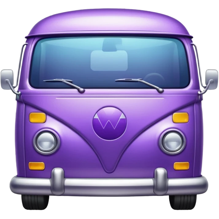 purple Van's  emoji