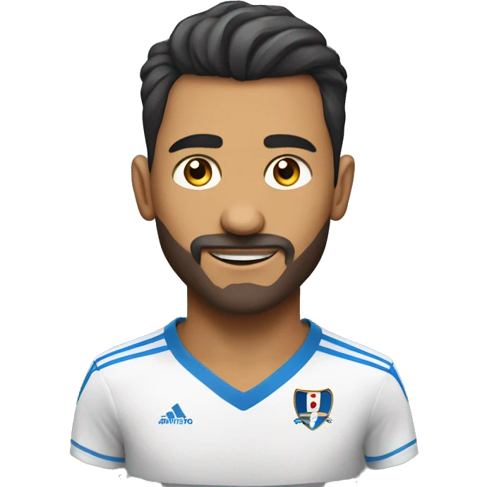 elinde futbol topu olan küçük erkek çocuğu emoji