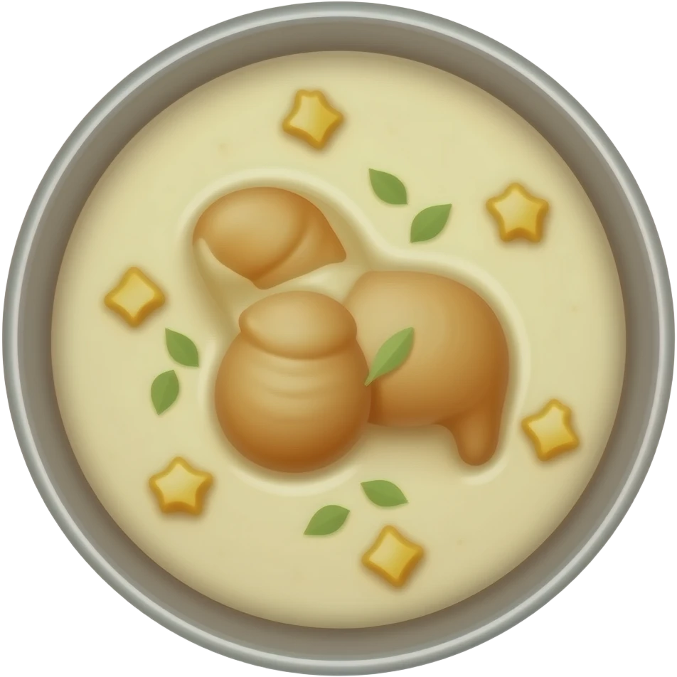 Create an emoji for indian sweet rasmalai which should be ready to copy and paste in whatsapp chat emoji