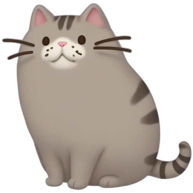 Pusheen the cat emoji