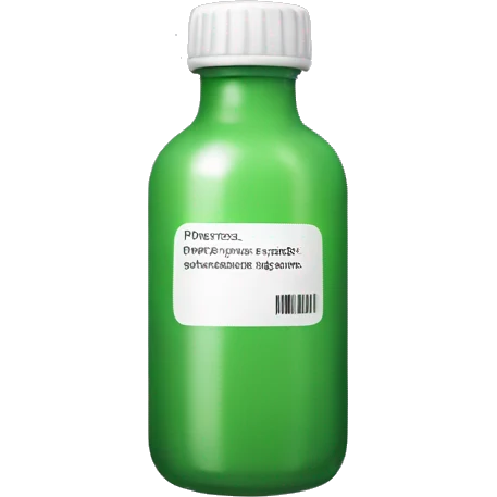 Bottle of prozac emoji