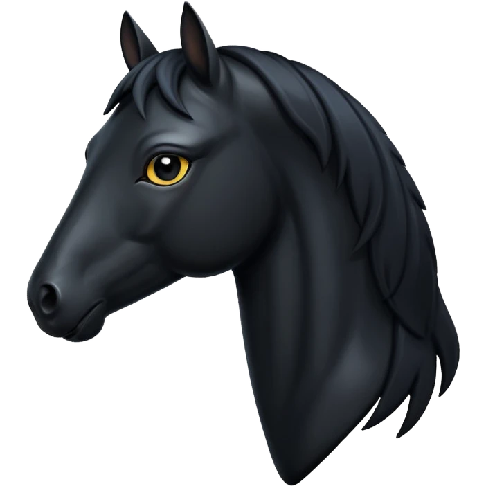 Black horse emojis emoji