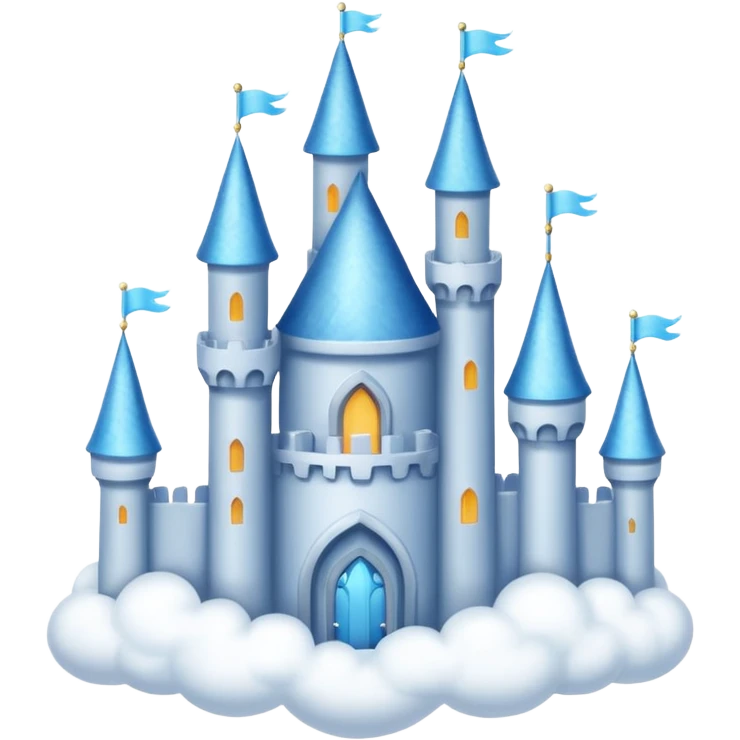cloud castle emoji