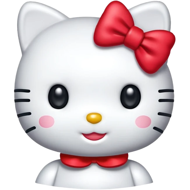 Mad hello kitty emoji