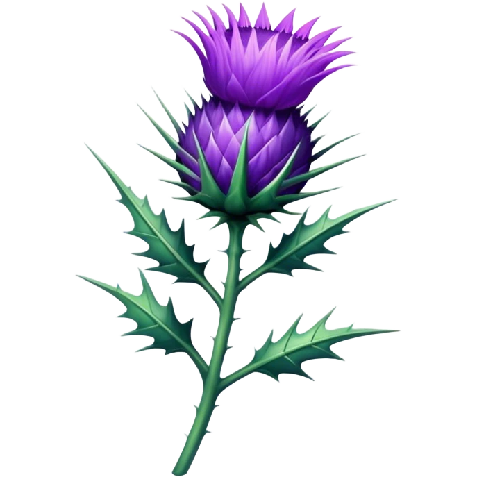 Thistle emoji