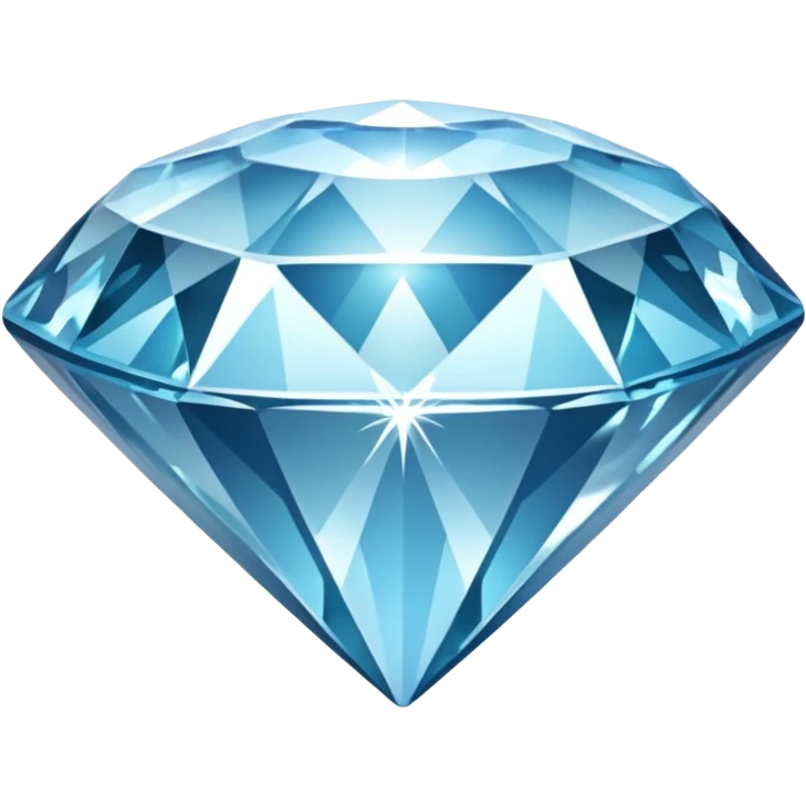 Diamant transparent emoji