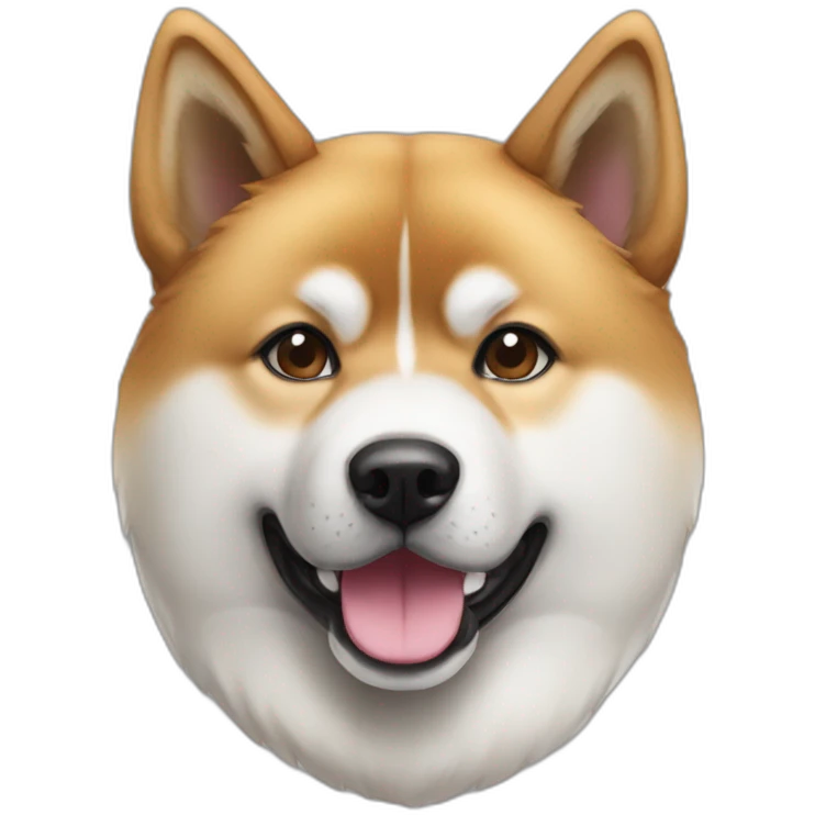Akita inu roux femelle emoji