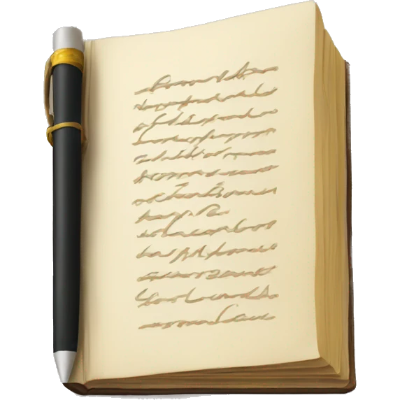 writting book emoji