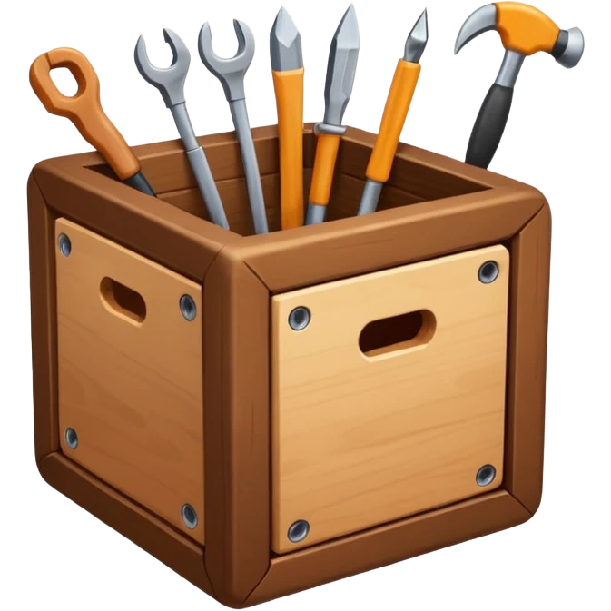 Crafting station cube minecraft emoji